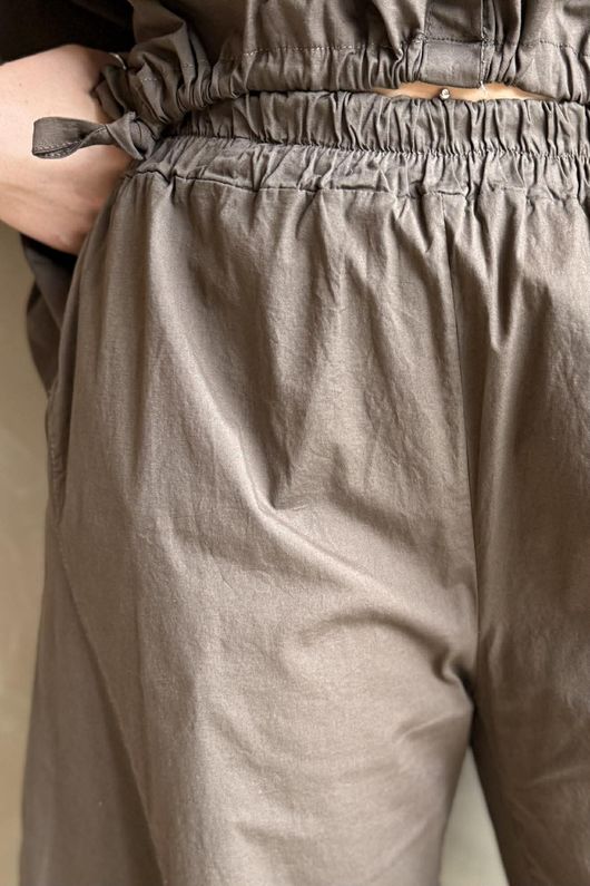 Paloma Classic Barrel Pant Chocolate